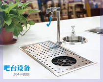 Automatic Flushing stainless steel high pressure cup washer milk tank washing tank washing tank embedded sink cup washer