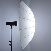 Photographic umbrella soft umbrella 105cm diameter cross non-dead light transparent umbrella 16 fiber umbrella bone photography soft umbrella