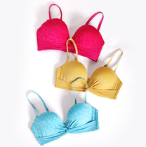 Spot Lanzuri 30810317 Comfort No Steel Ring Underwear Happy Journey 1 2 Cup Poly Bra Women