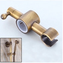 Antique nozzle inserted shower seat shower rod lifting tube hand spray movable seat bracket hard rod lift seat sliding sleeve