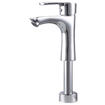 Huiporcelain bathroom single-handle single-hole lifting basin faucet hot and cold copper faucet washbasin faucet