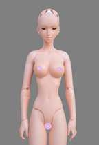 4 points BJD doll SD Araki special body resin humanoid doll ball joint movable free shape