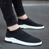 Mens shoes Summer Trend 2022 new Korean version casual breathable slob One foot pedal tennis shoes 100 hitchhiking sneakers
