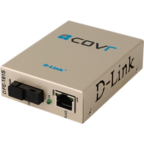 D-link Friends News DFE-168SA DFE-161SB 100-megabit single-mode single fiber Fiber transceiver converter 20Km SC connection 8-port Ethernet photoelectric converter