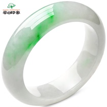 Hao 8 impression M160 natural jade bracelet 55 6mm green raw stone jade bracelet Myanmar a goods jade bracelet