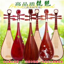 Adult pipa beginner folk musical instrument hardwood mahogany professional performance pipa factory direct sales