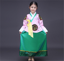 Baby Hanbok New Year costume Childrens performance costume Ethnic minority Korean costume Kindergarten little girl performance costume