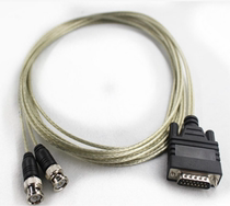 E1 to 2BNC cable(15-pin) (9-pin)Used on the E1 port of the router