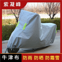  Electric two-wheeled clothes battery car cover cloth old-age scooter cover thickening sunshade rainproof sunscreen motorcycle