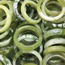 Xiu Jade Source Straight Sowing Room Drain Jade Bracelet Large Full Caliber Full Cave Rock Jade