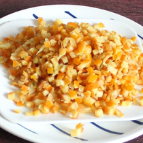 Sugar stains strawberry Ting Mango Tintin lemon tinged orange pidding baking raw material 500g candied fruit dried fruit dried fruit dried