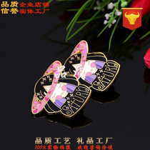 Penguin QQ refrigerator sticker enterprise check enterprise refrigerator sticker manufacturer custom cute cartoon penguin IP soft magnet