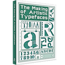 Spot English original The Making of Artistic Typefaces handmade font making book