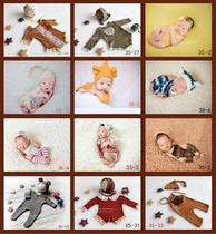 New Children Photography Costumes Newborns Full Moon 100 Days Baby Themed Photo Clothing Photo Clothing