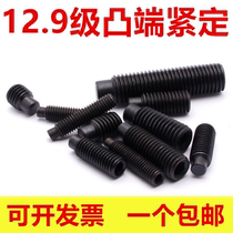 12 9 grade high strength hexagon socket convex end set screw cylindrical headless machine meter screw M4M8M12M16