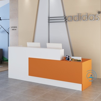 Front Desk Reception Desk Company Front Desk Consulting Desk Clothing Store Milk Tea Shop Counter Hotel Bar Corner Cashier Desk Corner