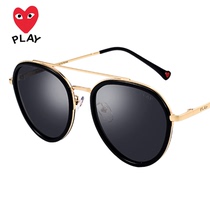 Chuan Kubo Ling Korean version of gm sunglasses women tide Net red glasses double beam myopia polarized sun glasses UV 3906