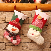Christmas Socks Gift Bags Santa Socks Christmas Candy Gift Bags Christmas Decorations Pendant Socks