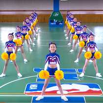 June 1 purple love still new cheerleading men and women aerobics cheerleading uniforms