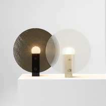 Post-modern creative living room glass table lamp art bedroom bedroom room designer sample room lamp