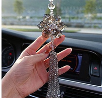  Car pendant goddess net red car interior products Korean creative car crystal lady pendant car interior pendant