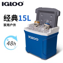 IGLOO incubator refrigerator Household small 15L ice bucket outdoor portable breast milk freezing cold chain food preservation