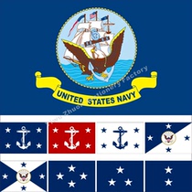 0 US Navy Department Flag Sea Army Operations Deputy Commander-in-Chief Flag Flag Various sizes can be ordered to be made