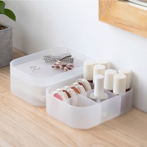 Dormitory artifact storage box shaking sound with the same desktop sundries Cosmetics storage box Acrylic large capacity household
