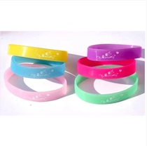 Christian Christmas gift Youth Fellowship gift Gospel luminous bracelet Love is yong never stop mixed hair