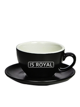 is royal brand coffee cup 250ml latte cappuccino coffee cup with saucer
