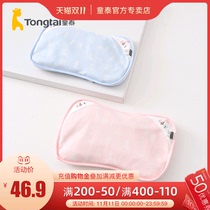 Tongtai Four Seasons Infant Bedding Products for Men and Women Baby Pillow Gold Filling