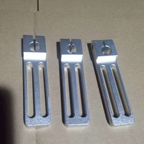 Support groove fixing bracket Double groove fixture fixing fixture bracket Optical axis fixing bracket Stainless steel pipe adjustment bracket