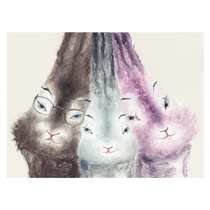 Contemporary art Xu Fengs signature prints The sweet nectar limited 99 version of the collection decoration with mounting