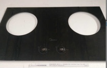 Midea gas stove accessories JZY T-MQ7211-G(2015 models) QL303B original glass panel