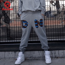 DEVIL NUT demon trendy brand men and women couples loose fashion sports pants casual pants AOL AET
