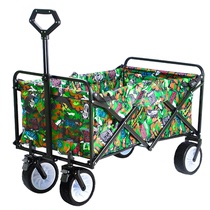 Animal husbandry special plus four-wheeled folding portable fishing fishing gear car campground car outdoor rod car trolley