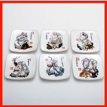Hantao six arhat coaster tea cup holder set cup holder cup holder heat insulation pad tea tray tea tray accessories