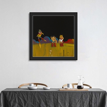 (Limited version 99) Hunter Chen Jianzhous Journey to the West and Astro Boy limited edition painting is mounted
