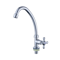 Single cold kitchen faucet rotatable copper single hot balcony laundry pool cabinet faucet dishwashing sink sink vegetable basin faucet faucet