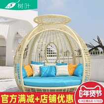 Outdoor Cool Kiosk Outdoor Lying Bed Villa Courtyard Simple Sunshack Leisure Pavilions Balcony Rattan ALUMINIUM ALLOY COOL PAVILIONS