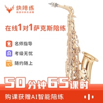  Quick Sparring Saxophone Sparring 50 minutes 65 lessons Online 1-on-1 course Professional online Saxophone Sparring