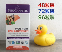 In New Chapter of the New Chapter Men in New Chapter Men General Complex Multivitamins Daily One grain