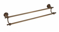 100% Wrigley original AGJ80702 antique double pole towel bar (accept counter inspection)