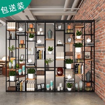 Iron Bookshelf Tea Shop Shelf Display Rack Honor Bookstore Zhongdao Display Stand Exhibition Desk Hair Salon Products