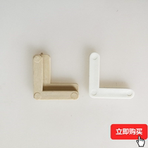 Built-in aluminum alloy plastic steel right angle corner code Corner connection angle screen window Right angle yarn angle accessories Stainless steel reinforcement 