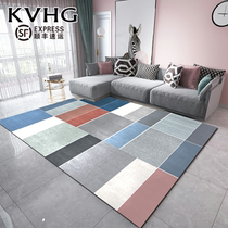KVHG carpet bedroom home large area floor mat bedside blanket light luxury Nordic ins Net Red full coffee table floor mat