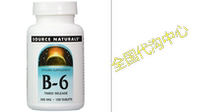 Source Naturals - B- 6 Timed Release 500 mg 100 tablets