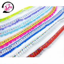 Half lace lace accessories new multi-color stage performance clothing accessories lace clothes diy