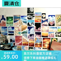 Shake the sound fast hand Well-known popular up Heng Fan oil painting stick works Paintings various sizes reservation