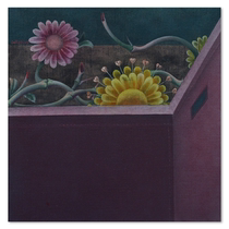 Sichuan American Academy Wang Qiao Wang - bamboo on the front of the original living room background wall collection of decorative paintings